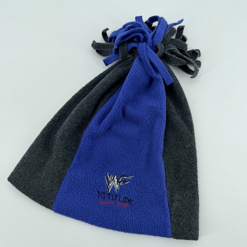 Vintage Y2K WWF Wrestling WWE The Rock Adults Fleece Hat